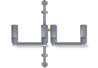 Afbeeldingen van Panieksluiting dubbele deur 1 en 2-puntssluiting 377se