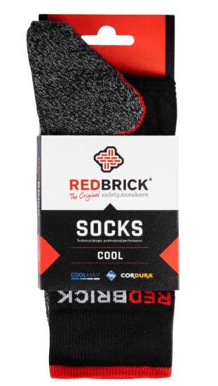Afbeeldingen van Werksokken Redbrick cool 47-50