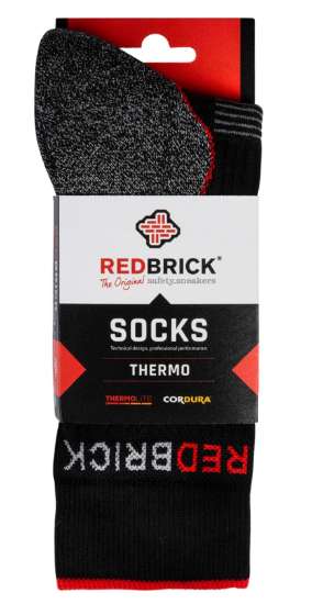 Afbeeldingen van Werksokken Redbrick Thermo 47-50