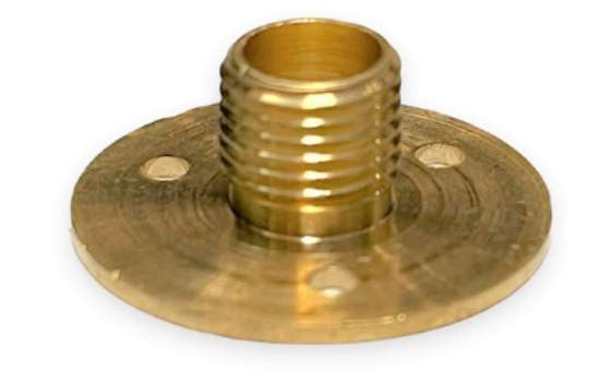 Afbeeldingen van Plaatnippel M10 buitendraad tbv fitting