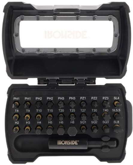 Afbeeldingen van Bitsset Ironside Impact 31dlg m.bithouder