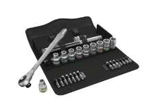 Afbeeldingen van 8100 SC 7 Zyklop Metal-ratelset doorsteekvier