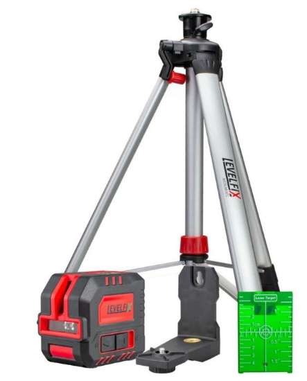 Afbeeldingen van Kruislijnlaser incl. statief CL120G