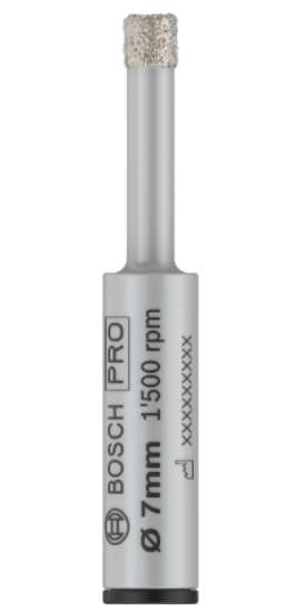 Afbeeldingen van Diamantboor ceramic dry teg/plav  7mm