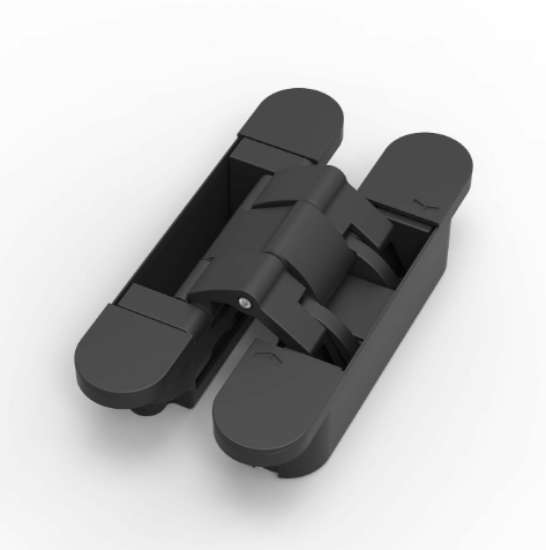 Afbeeldingen van Argenta onzichtb.scharn NEO-M6 pekzwart