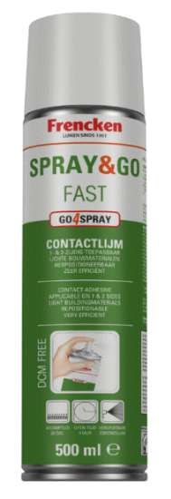 Afbeeldingen van Frencken AS1534 Spray&Go contactlijm 500ml