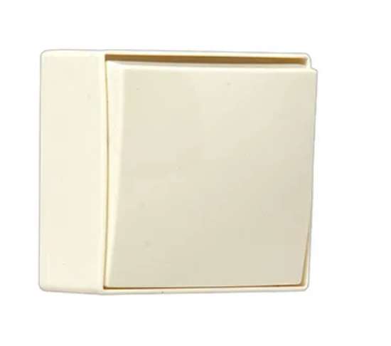 Afbeeldingen van Bj wandcontactdoos opb.1-voudig wit