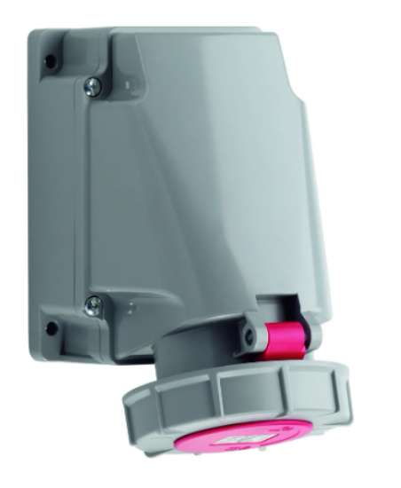 Afbeeldingen van Wandkontaktdoos CEE 400V 63A 3p+n+a