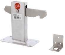 Afbeeldingen van Deurvastzetter Starx rvs vloerplaat