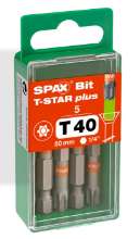 Afbeeldingen van Spax bit t-star 50mm t40(5st)
