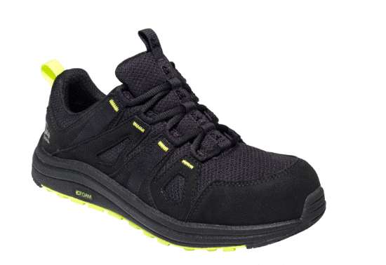 Afbeeldingen van Vh-schoen Emma E-Bounce laag zwa/lime mt.37