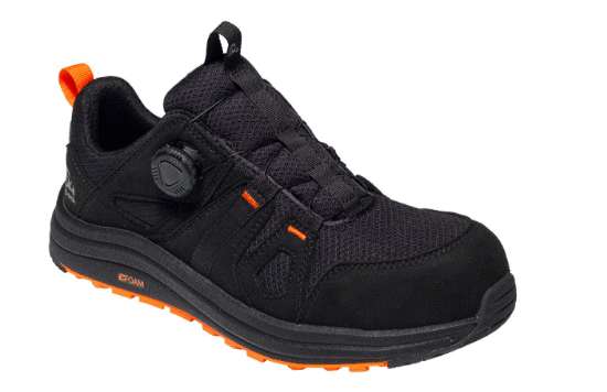 Afbeeldingen van Vh-schoen Emma E-Bounce laag zwa/ora mt.38