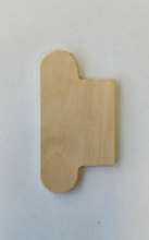 Afbeeldingen van Sluitplaatklos hout 600-serie loop rond