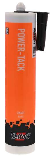 Afbeeldingen van Lijmkit Power-tec zwart 290ml
