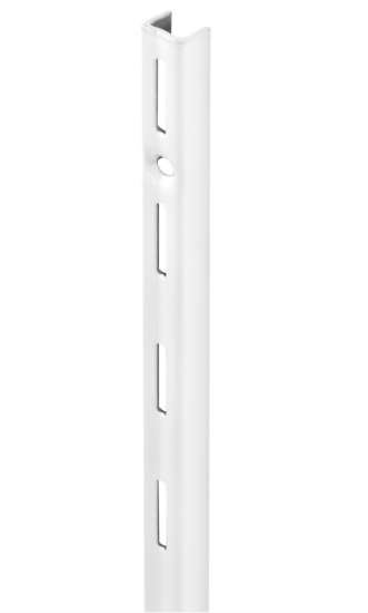 Afbeeldingen van DX wandrail enkel wit gelakt 1495mm