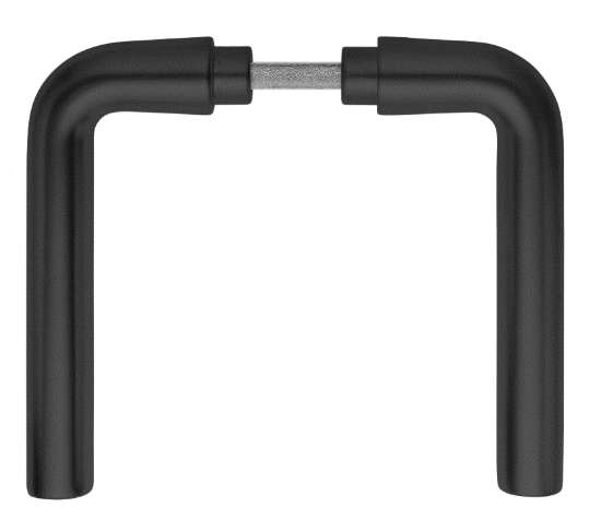 Afbeeldingen van Buva deurkrukken O-Line 120mm zwart dd40 mm