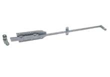 Afbeeldingen van GB Rolstaartschuif vlak elektrolytisch verzinkt 600 x 65mm 74488