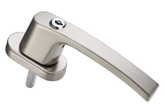 Afbeeldingen van D4E draaivalkruk afsluitbaar Inox 32mm