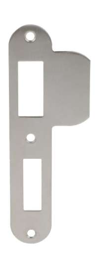 Afbeeldingen van Nemef/Oxloc sluitplaat rond rvs P1266/17