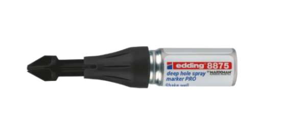 Afbeeldingen van Edding spraymarker zwart E-8875 45mm