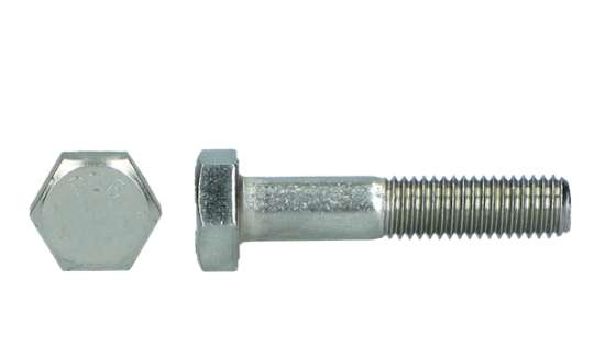 Afbeeldingen van Zeskanttapbout staal 8.8 verzinkt m20 x 80mm